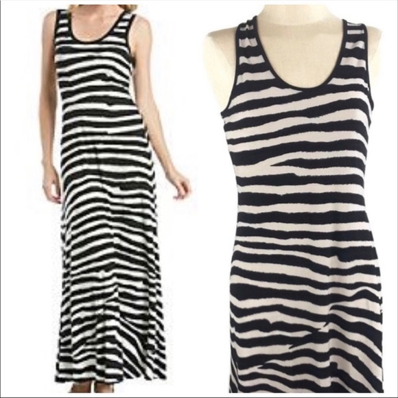 Calvin Klein Dresses & Skirts - Calvin Klein • Zebra Pattern/Design Maxi